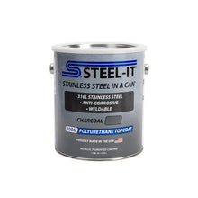 Load image into Gallery viewer, STEEL-IT Charcoal Polyurethane 1 Gallon STL1006G