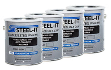 Load image into Gallery viewer, STEEL-IT Steel Gray Polyurethane Case 4 x 1 Gallon CASE1002G