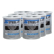 Load image into Gallery viewer, STEEL-IT Steel Gray Polyurethane Case 6 x 1 Quart CASE1002Q