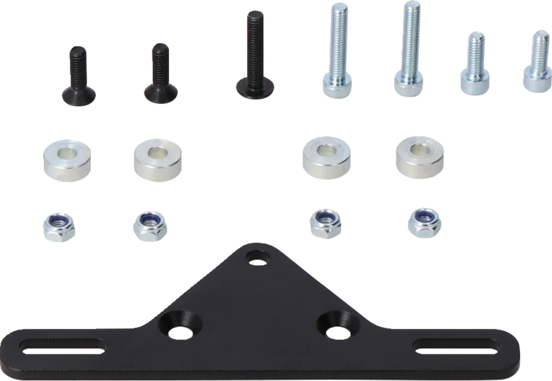 SW-MOTECH Adapter Kit for license plate crossbar - Ducati - Multistrada V4/S KFT.22.822.80000 - Side View