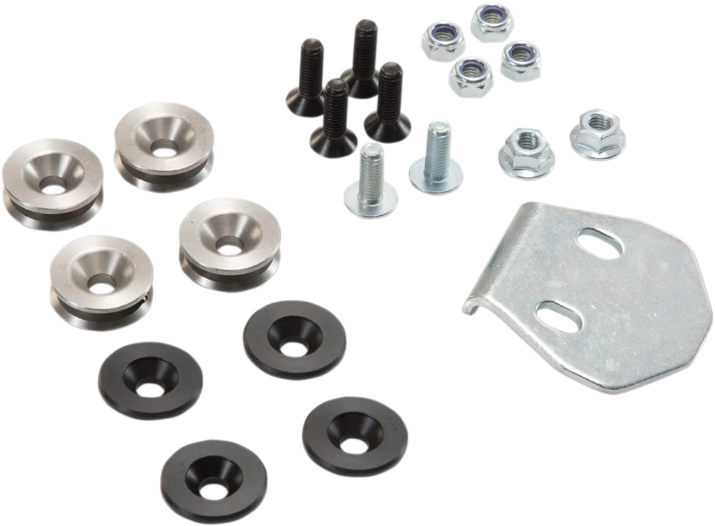 SW-MOTECH Adapter kit for ADVENTURE-RACK - Black/Silver - TRAX Adventure/ION/EVO GPT.00.152.35100/B - Main Product View