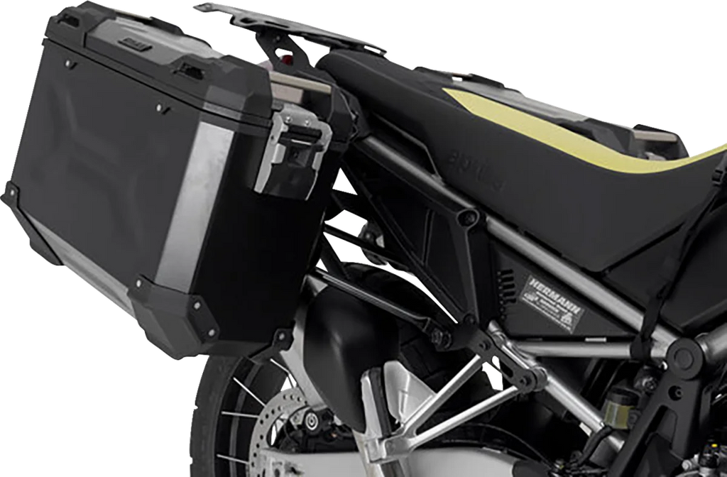 SW-MOTECH Adventure Luggage System - Black - Aprilia Tuareg '22-'24 ADV.13.849.75000/B - Side View