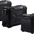 Load image into Gallery viewer, SW-MOTECH Adventure Luggage System - Black - Aprilia Tuareg '22-'24 ADV.13.849.75000/B - Back View