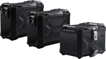 Load image into Gallery viewer, SW-MOTECH Adventure Luggage System - Black - Aprilia Tuareg '22-'24 ADV.13.849.75000/B - Back View