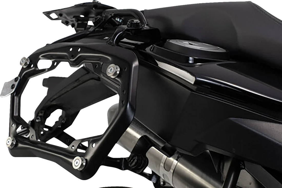 SW-MOTECH Adventure Luggage System - Black - BMW F '08-'18 ADV.07.559.75002/B - Installation View