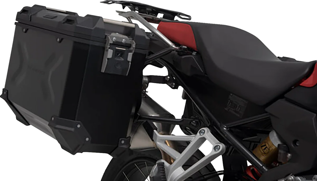 SW-MOTECH Adventure Luggage System - Black - BMW GS '18-'24 ADV.07.897.75100/B - Side View