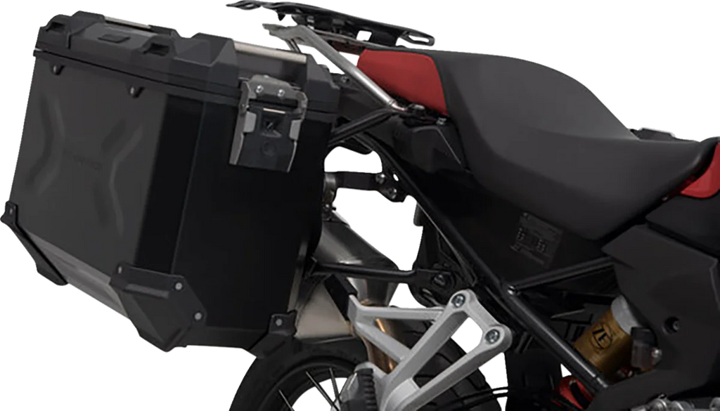 SW-MOTECH Adventure Luggage System - Black - BMW GS/Adventure '18-'24 ADV.07.897.75000/B - Side View