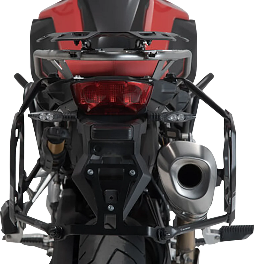 SW-MOTECH Adventure Luggage System - Black - BMW GS/Adventure '18-'24 ADV.07.897.75000/B - Installation View