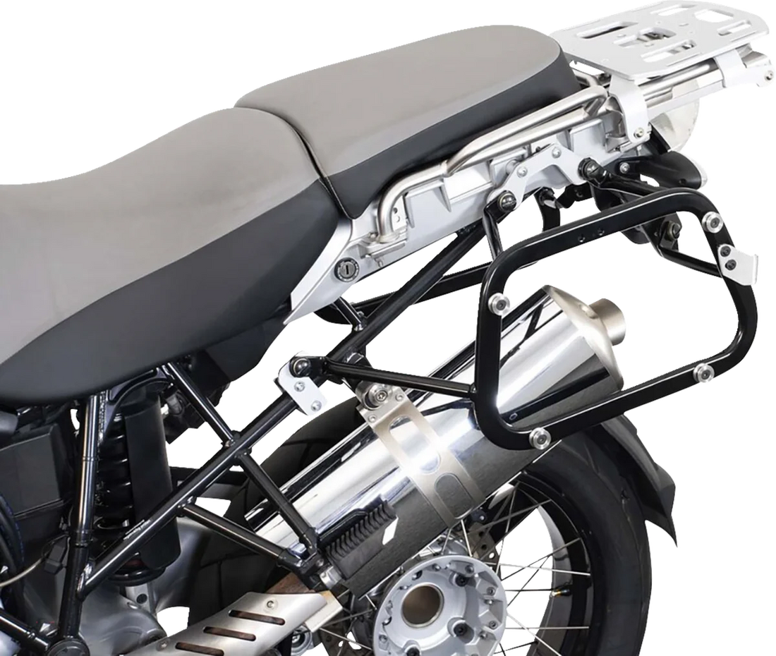 SW-MOTECH Adventure Luggage System - Black - BMW R1200 GS '04-'12 ADV.07.311.75000/B - Installation View