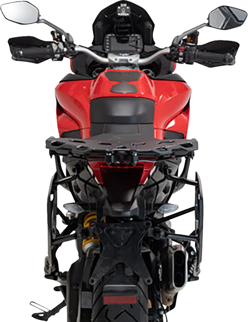 SW-MOTECH Adventure Luggage System - Black - Ducati Multistrada '16-'24 ADV.22.114.75000/B - Installation View