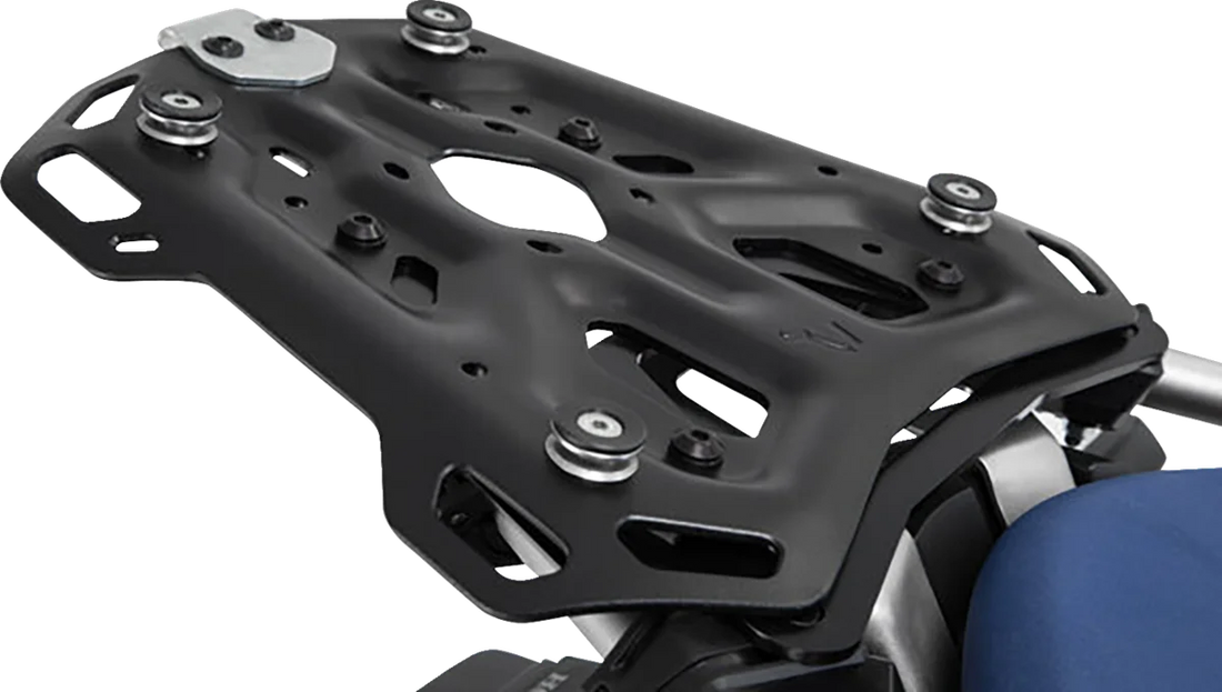 SW-MOTECH Adventure Luggage System - Black - Honda Africa Twin '18-'19 ADV.01.890.75100/B - Back View