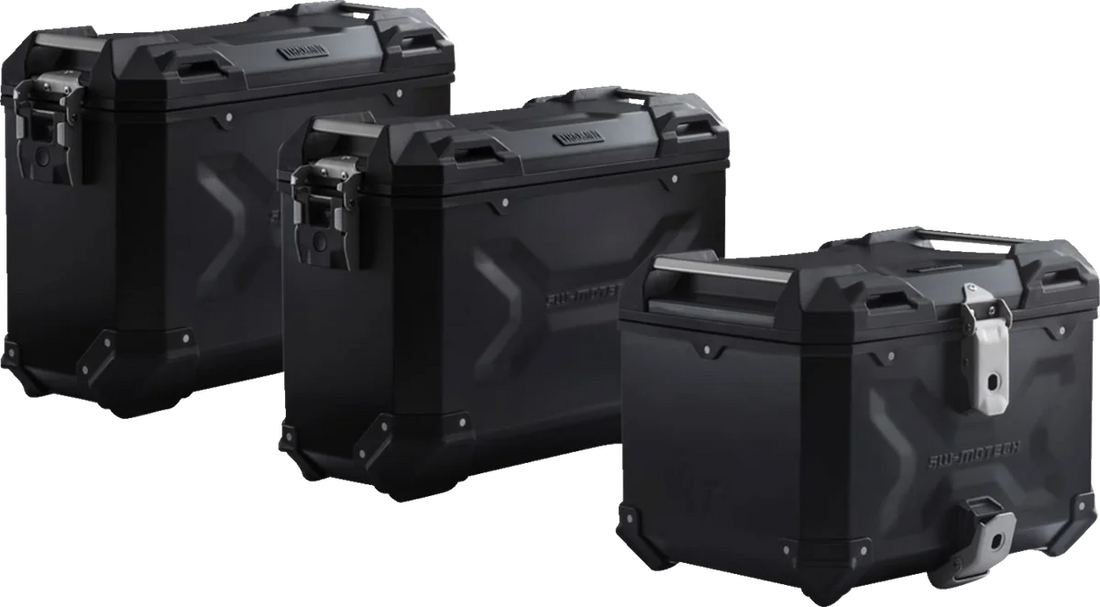 SW-MOTECH Adventure Luggage System - Black - Honda Africa Twin '19-'22 ADV.01.942.75001/B - Side View