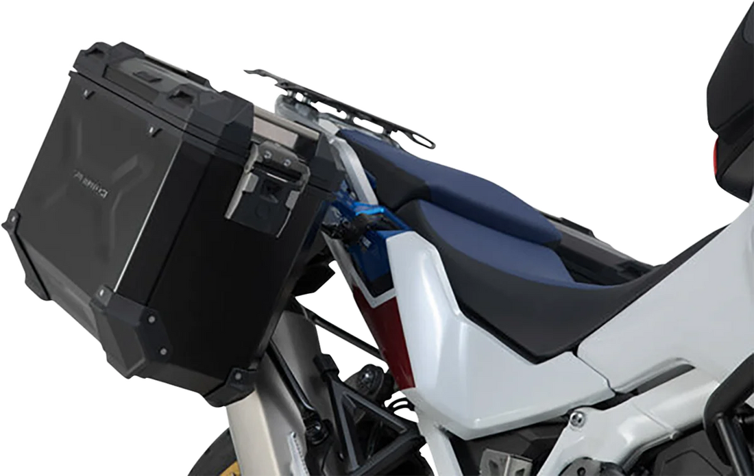 SW-MOTECH Adventure Luggage System - Black - Honda Africa Twin '19-'22 ADV.01.942.75001/B - Installation View