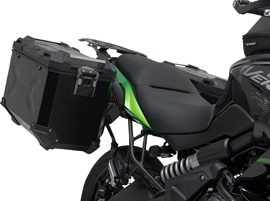 SW-MOTECH Adventure Luggage System - Black - Kawasaki Versys 650 '14-'24 ADV.08.518.75000/B - Side View