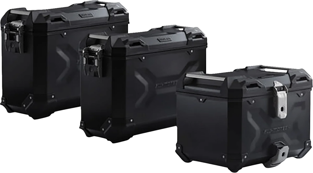 SW-MOTECH Adventure Luggage System - Black - Moto Guzzi V85 '19-'23 ADV.17.925.75000/B - Main Product View