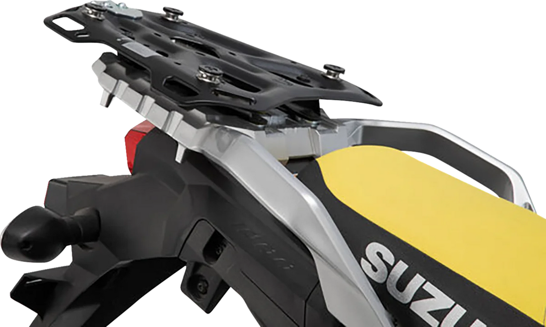 SW-MOTECH Adventure Luggage System - Black - Suzuki VStrom '16-'24 ADV.05.876.75001/B - Back View