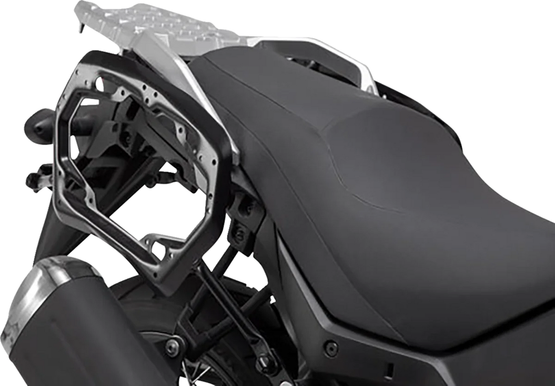 SW-MOTECH Adventure Luggage System - Black - Suzuki VStrom '16-'24 ADV.05.876.75001/B - Installation View