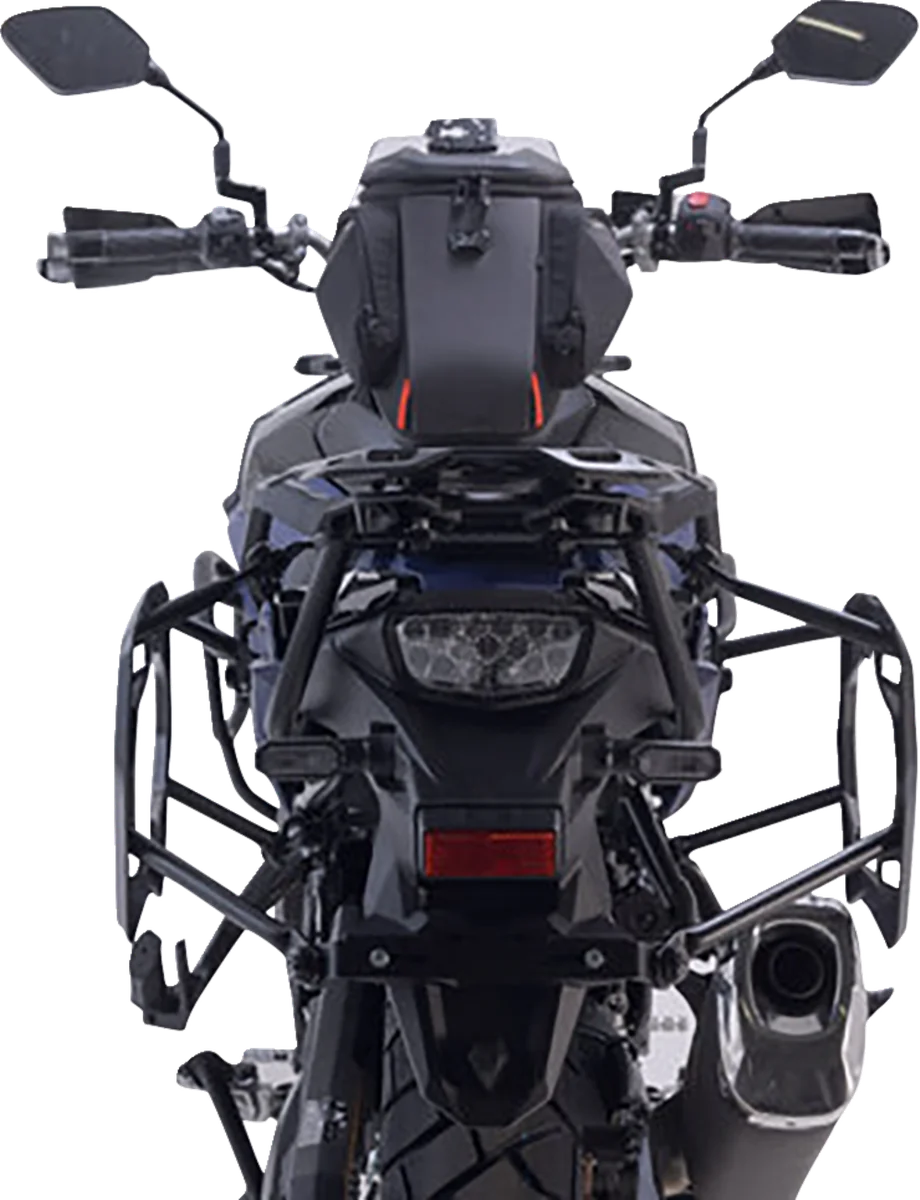 SW-MOTECH Adventure Luggage System - Black - Suzuki VStrom 800 '23-'24 ADV.05.845.75000/B - Back View