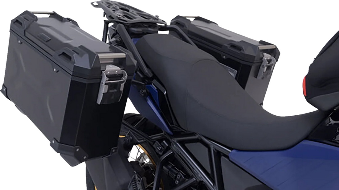 SW-MOTECH Adventure Luggage System - Black - Suzuki VStrom 800 '23-'24 ADV.05.845.75000/B - Installation View