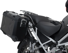 Load image into Gallery viewer, SW-MOTECH Adventure Luggage System - Black - Triumph Tiger 1200 '22-'24 ADV.11.905.75102/B - Side View