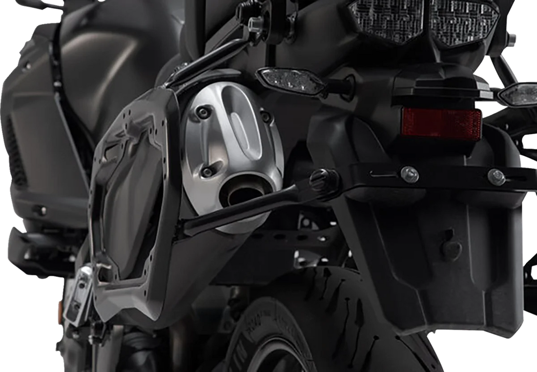 SW-MOTECH Adventure Luggage System - Black - Yamaha Super Tenere '14-'19 ADV.06.145.75001/B - Side View