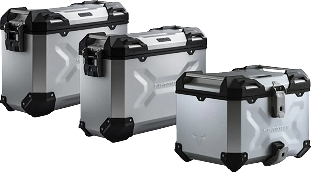 SW-MOTECH Adventure Luggage System - SIlver - BMW R 1250GS Adventure '18 ADV.07.664.75100/S - Side View