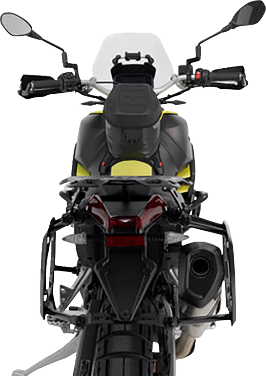 SW-MOTECH Adventure Luggage System - Silver - Aprilia Tuareg 660 '22-'24 ADV.13.849.75000/S - Installation View