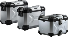 Load image into Gallery viewer, SW-MOTECH Adventure Luggage System - Silver - BMW 1250 GS Adventure '19-'24 ADV.07.664.75200/S - Side View