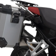 Load image into Gallery viewer, SW-MOTECH Adventure Luggage System - Silver - BMW GS '18-'24 ADV.07.897.75100/S - Back View
