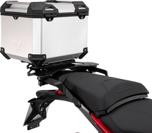 Load image into Gallery viewer, SW-MOTECH Adventure Luggage System - Silver - Ducati Multistrada '16-'24 ADV.22.114.75000/S - Back View