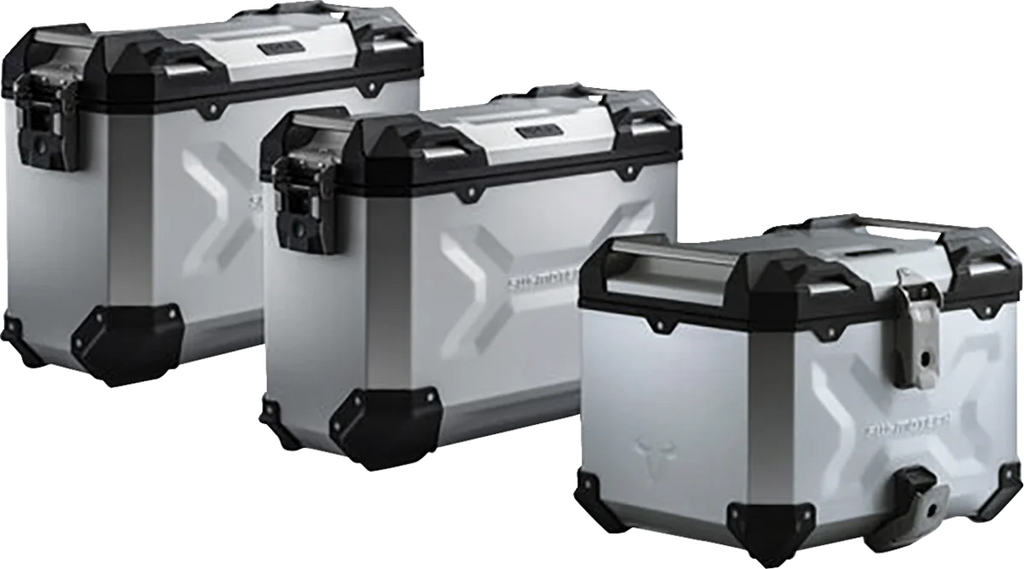 SW-MOTECH Adventure Luggage System - Silver - GS '08-'18 ADV.07.559.75002/S - Main Product View