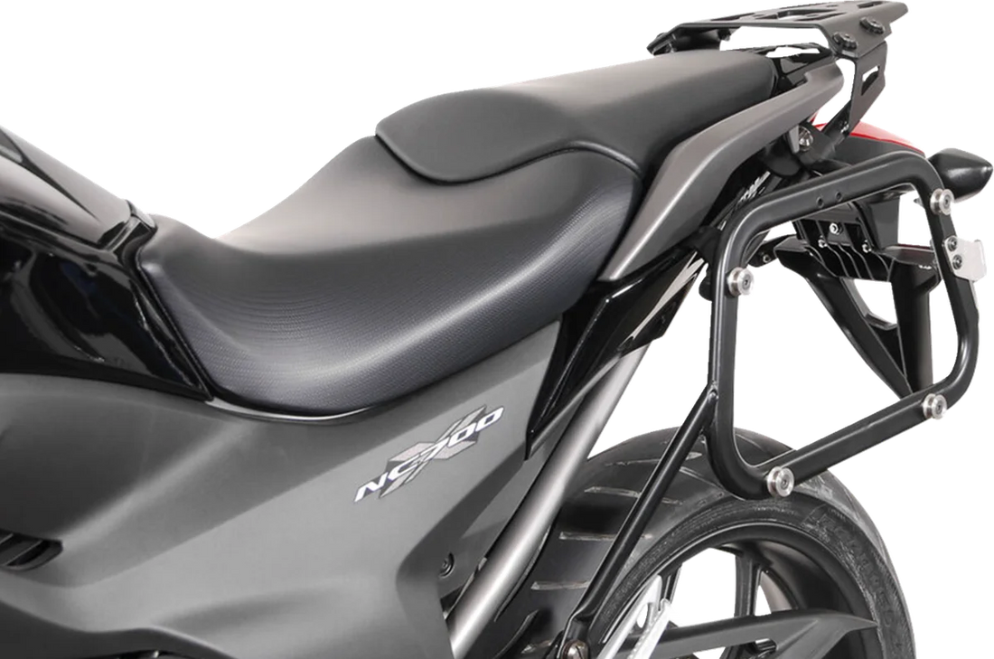 SW-MOTECH Adventure Luggage System - Silver - Honda NC750 '14-'15 ADV.01.129.75000/S - Side View