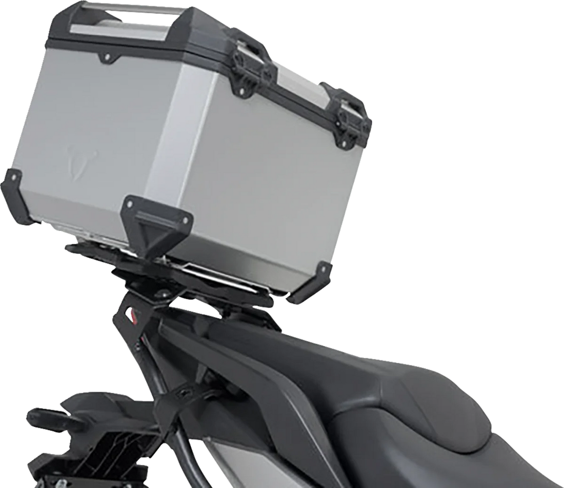SW-MOTECH Adventure Luggage System - Silver - Honda NC750 '20-'24 ADV.01.841.75000/S - Installation View