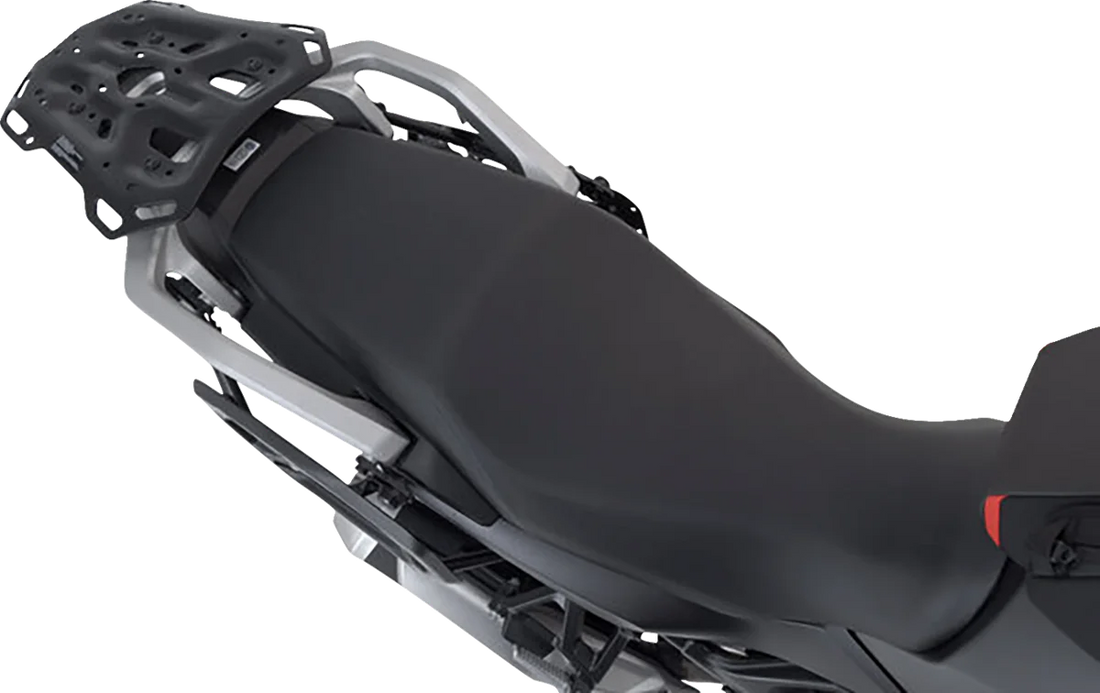 SW-MOTECH Adventure Luggage System - Silver - Honda Transalp '24 ADV.01.070.75000/S - Back View