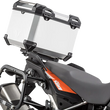Load image into Gallery viewer, SW-MOTECH Adventure Luggage System - Silver - KTM Adventure '13-'20 ADV.04.333.75002/S - Back View