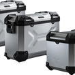 Load image into Gallery viewer, SW-MOTECH Adventure Luggage System - Silver - Kawasaki Versys 1000 '18-'19 ADV.08.922.75001/S - Side View