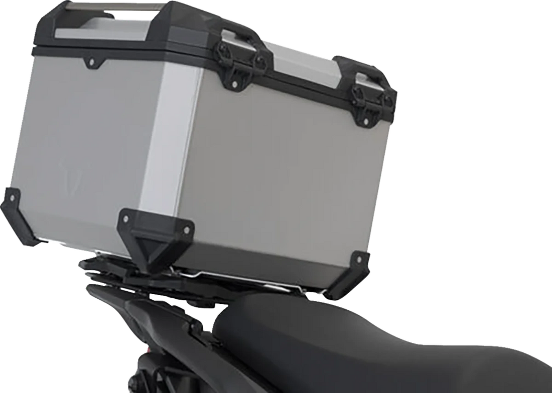 SW-MOTECH Adventure Luggage System - Silver - Kawasaki Versys 1000 '18-'19 ADV.08.922.75001/S - Installation View