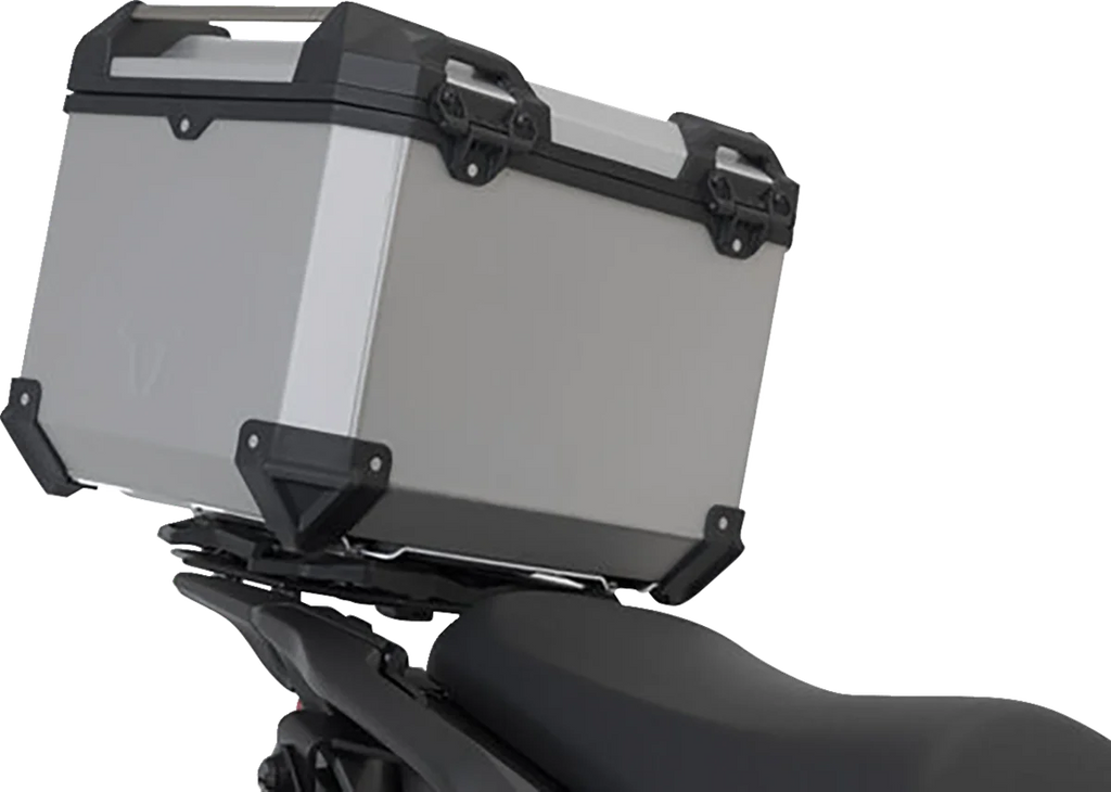 SW-MOTECH Adventure Luggage System - Silver - Kawasaki Versys 1000 '18-'19 ADV.08.922.75001/S - Installation View