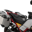 Load image into Gallery viewer, SW-MOTECH Adventure Luggage System - Silver - Moto Guzzi V85 '19-'23 ADV.17.925.75000/S - Side View