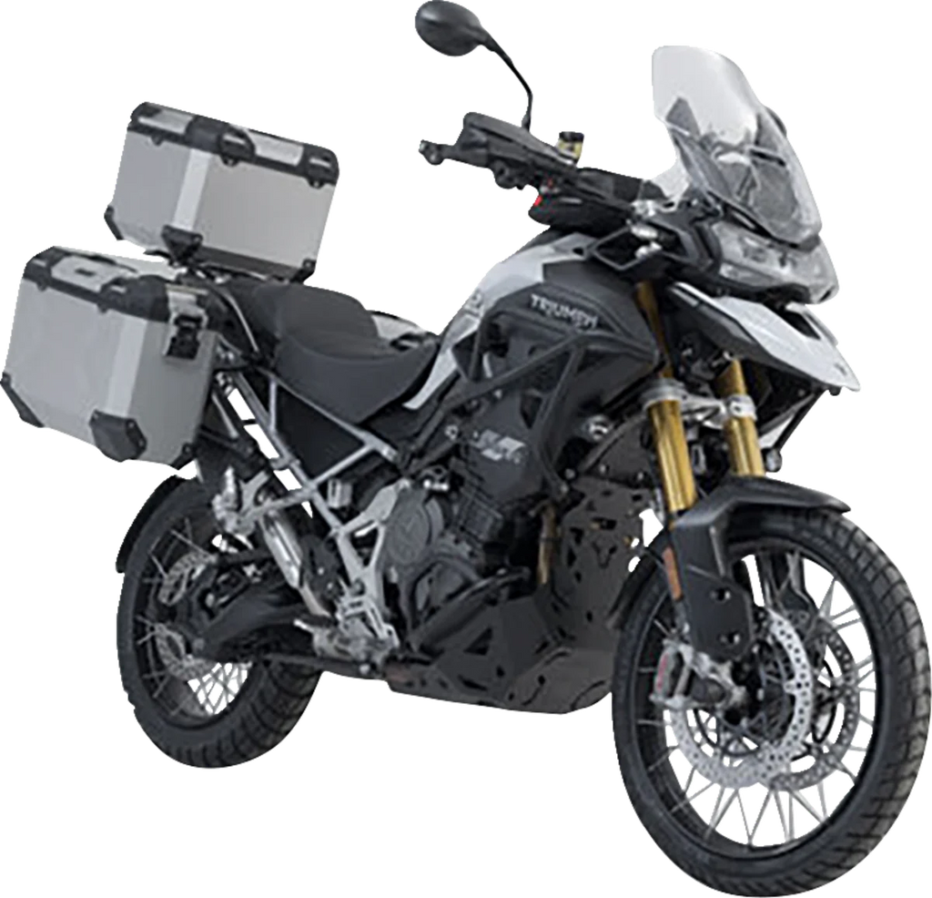 SW-MOTECH Adventure Luggage System - Silver - Triumph Tiger '20-'24 ADV.11.905.75002/S - Main Product View