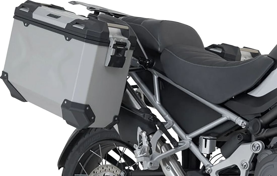 SW-MOTECH Adventure Luggage System - Silver - Triumph Tiger '20-'24 ADV.11.905.75002/S - Additional View 5