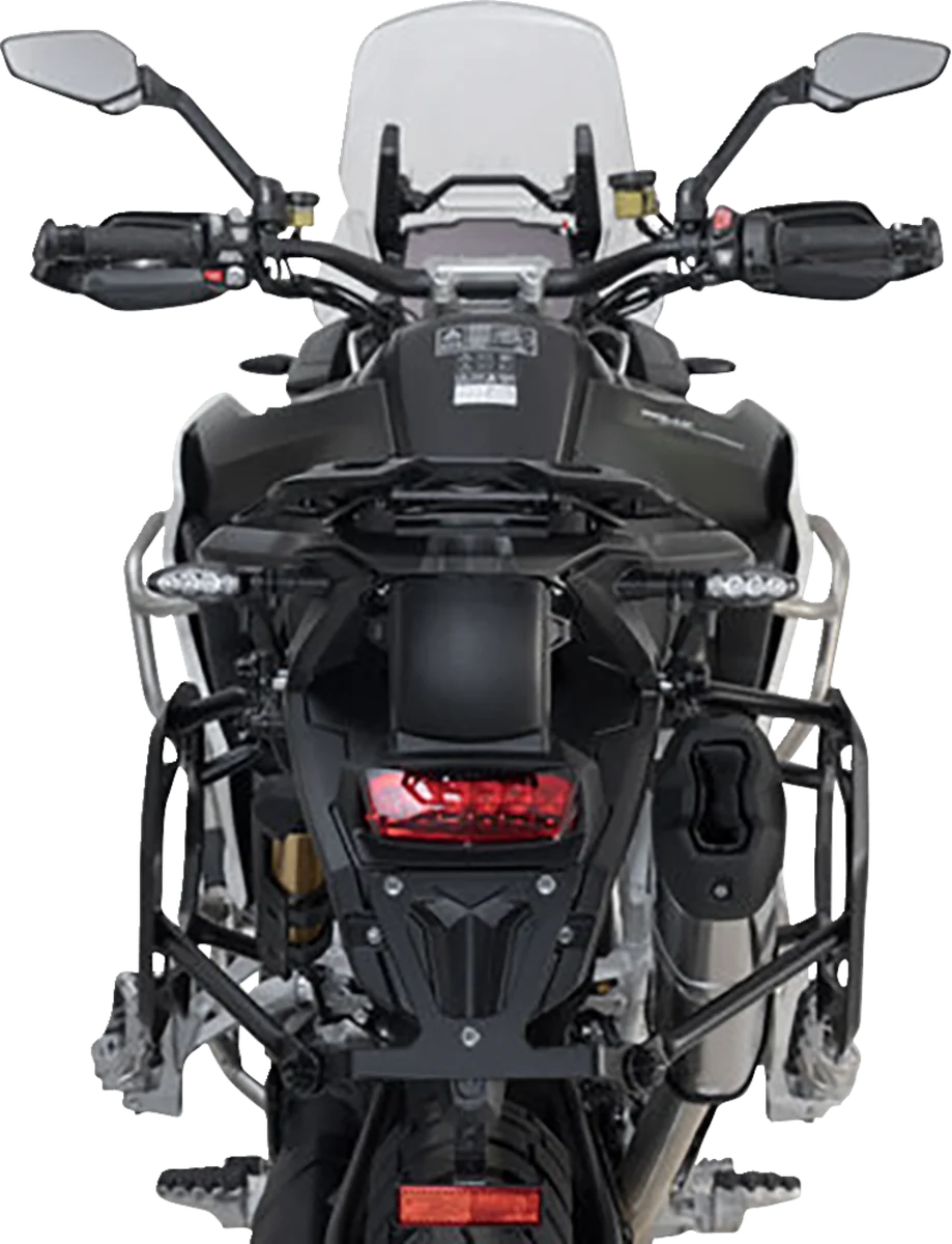 SW-MOTECH Adventure Luggage System - Silver - Triumph Tiger 1200 '22-'23 ADV.11.905.75102/S - Installation View