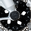 Load image into Gallery viewer, SW-MOTECH Axle Sliders - Front - Set - BMW 1200/1250 STP.07.176.10204/B - Side View