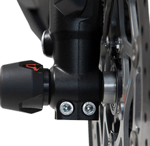 Load image into Gallery viewer, SW-MOTECH Axle Sliders - Front - Set - BMW 310 STP.07.176.11301/B - Back View