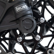 Load image into Gallery viewer, SW-MOTECH Axle Sliders - Front - Set - Triumph/Yamaha/Royal Enfield STP.11.176.10001/B - Back View