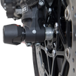 Load image into Gallery viewer, SW-MOTECH Axle Sliders - Front - Set - Triumph/Yamaha/Royal Enfield STP.11.176.10001/B - Installation View