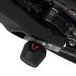 Load image into Gallery viewer, SW-MOTECH Axle Sliders - Rear - Set - BMW STP.07.176.11101/B - Side View
