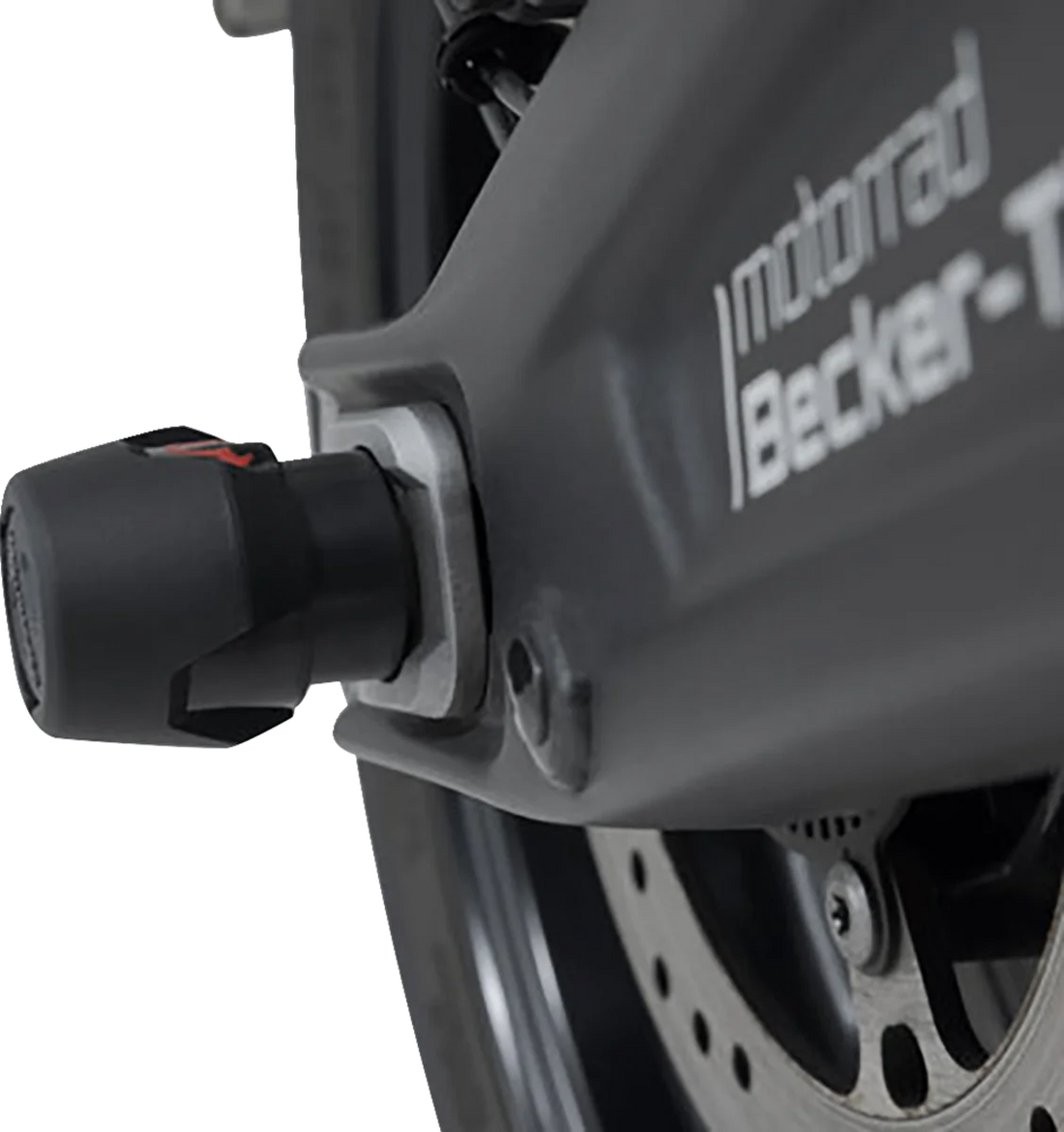 SW-MOTECH Axle Sliders - Rear - Set - Triumph 660 STP.11.176.10700/B - Back View