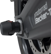 Load image into Gallery viewer, SW-MOTECH Axle Sliders - Rear - Set - Triumph 660 STP.11.176.10700/B - Back View