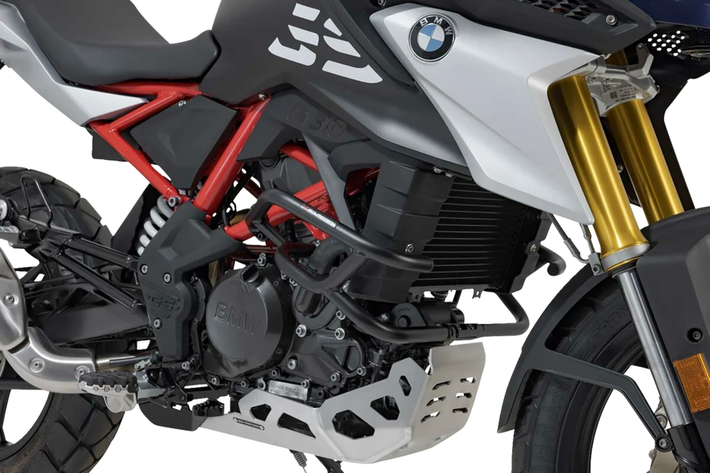 SW-MOTECH Crash Bar - Left/Right - Black - BMW - 300 GS/R SBL.07.649.10002/B - Side View